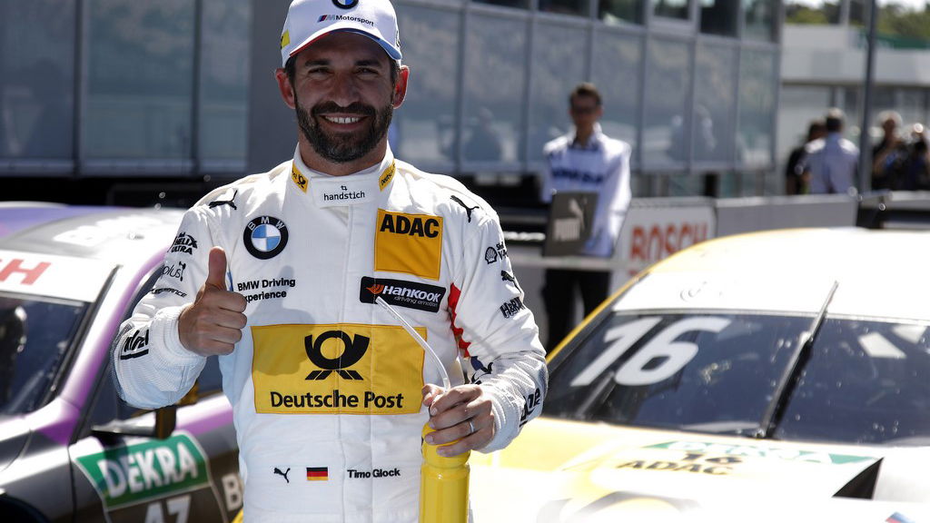 Glock takes hard fought race two victory